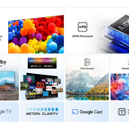 TCL TELEVISION UHD 4K 50" GOOGLE TV
