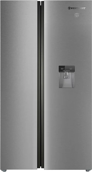 WESTPOINT REFRIGERATOR SIDE BY SIDE 503L SILVER