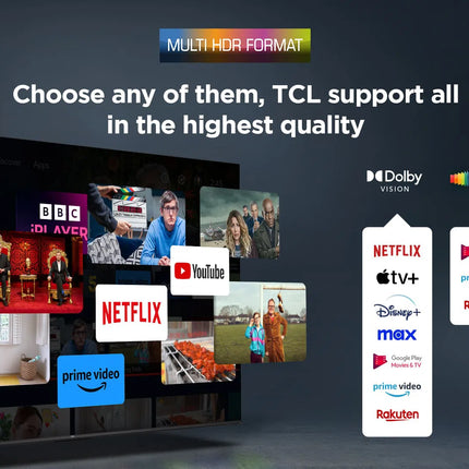 TCL TELEVISION 75" QLED PREMIUM 4K  GOOGLE TV