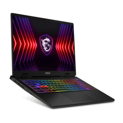 Laptop MSI Sword 16HX Gaming, i7-14650HX, 16GB, 1TB SSD, GeForce RTX 4060/8GB, 16″ (1920×1200) 144Hz, W11, Cosmo Gray