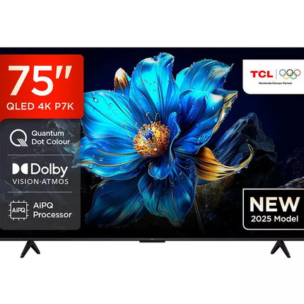 TCL TELEVISION 75"  QLED 4K GOOGLE TV