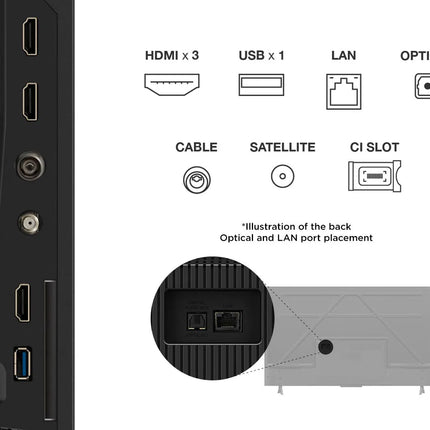 TCL TELEVISION UHD 4K 50" GOOGLE TV
