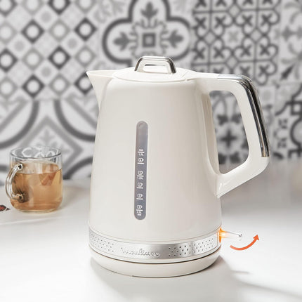 MOULINEX KETTLE SOLEIL IVORY 1LT