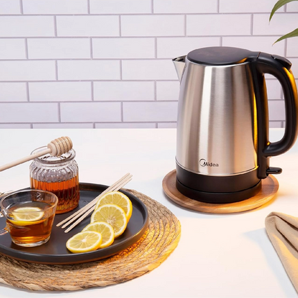 MIDEA STAINLESS STEEL KETTLE 1.7L 2200W