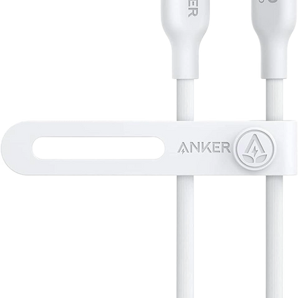 ANKER 542 USB-C TO LIGHTNING CABLE (3FT, BIO-BASED) - WHITE
