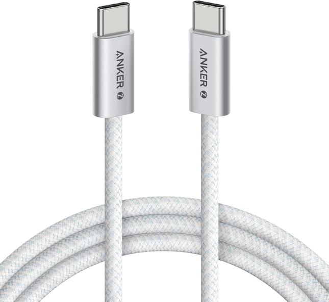 ANKER ANKER ZOLO USB-C TO USB-C CABLE 240W WHITE