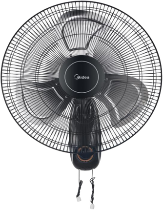MIDEA WALL FAN 18" BLACK- ALUMINIUM BLADE