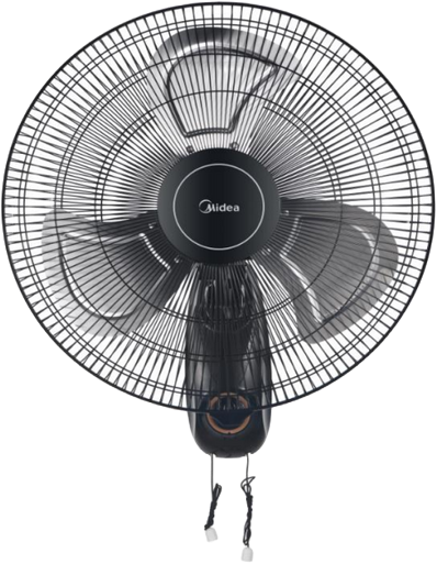 MIDEA WALL FAN 18" BLACK- ALUMINIUM BLADE