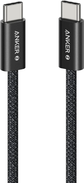ANKER ZOLO USB C TO USB C CABLE - BLACK