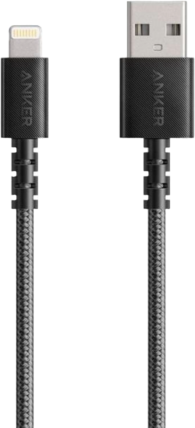 ANKER POWERLINE SELECT+ USB CABLE WITH LIGHTNING CONNECTOR - BLACK