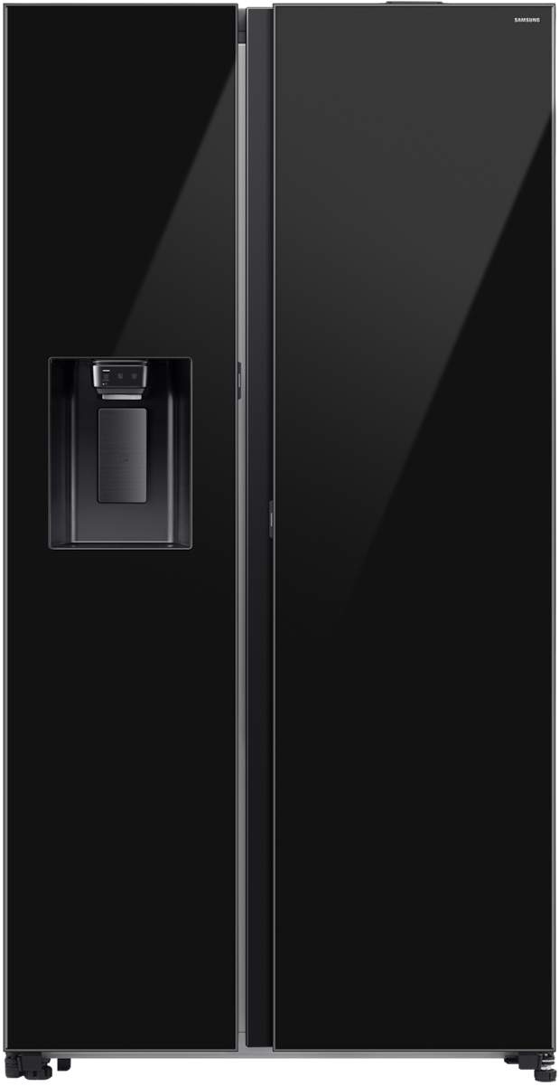 SAMSUNG REFRIGERATOR SIDE BY SIDE 634L CLEAN BLACK E SMART ICE MAKER AND WATER DISPENSER