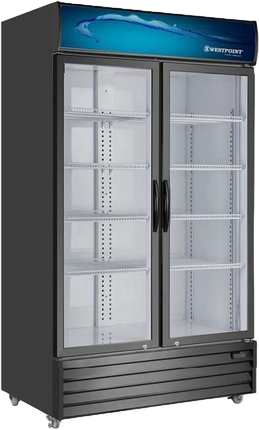 WESTPOINT SHOWCASE COOLER 2 DOORS 1000L