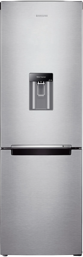 SAMSUNG REFRIGERATOR BOTTOM MOUNT 321L METAL GRAPHITE CLASS F WITH WATER DISPENSER