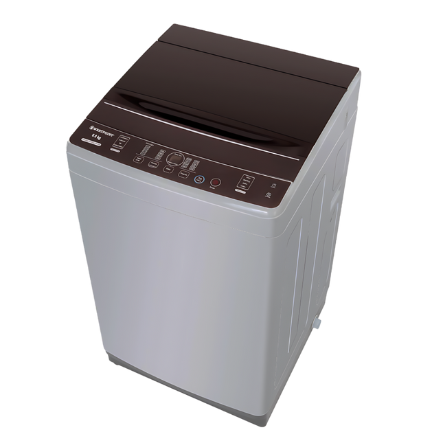 WESTPOINT WASHING MACHINE TOP LOADING 6KG SILVER