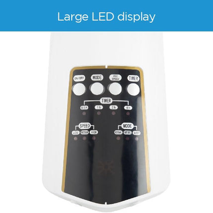 MIDEA WALL FAN 16" WITH REMOTE  WIHTE - 3 BLADES