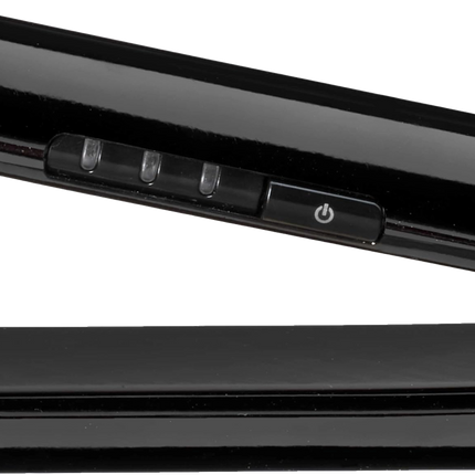 BABYLISS HAIR STRAIGHTENER SLEEK FINISH BLACK & CHROME