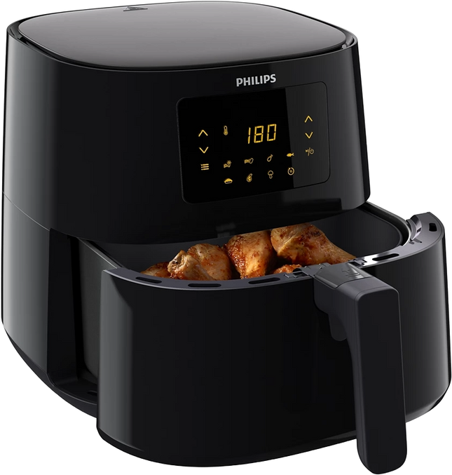PHILIPS AIR FRYER TASTING FOOD WITH 90% LESS FAT