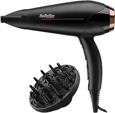 BABYLISS HAIR DRYER TURBO SHINE BLACK/BRONZE CHROME