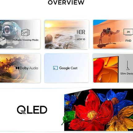 TCL TELEVISION QLED 32" GOOGLE TV