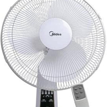 MIDEA WALL FAN 16" WITH REMOTE  WIHTE - 3 BLADES