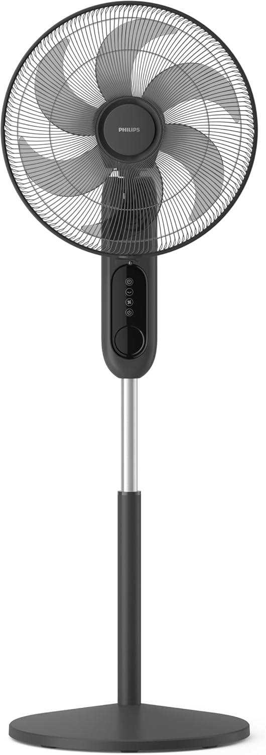 PHILIPS STAND FAN BLACK