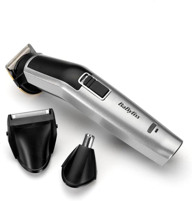 BABYLISS MULTI TRIMMER 8 IN 1 TITANIUM SILVER MT726E