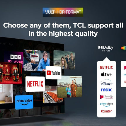 TCL TELEVISION 65" QLED PREMIUM 4K  GOOGLE TV