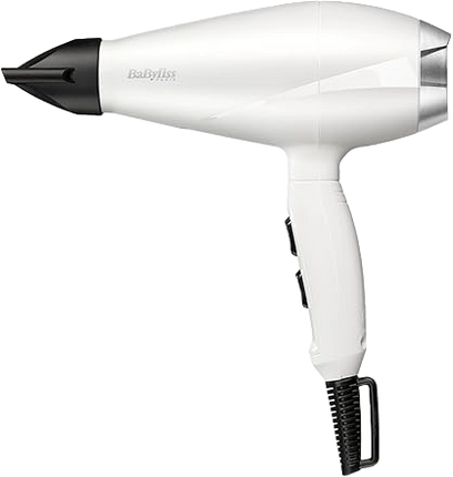 BABYLISS HAIR DRYER 2000W SPEED PRO WHITE