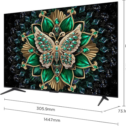 TCL TELEVISION 65" QD-MINI LED TV  GOOGLE TV