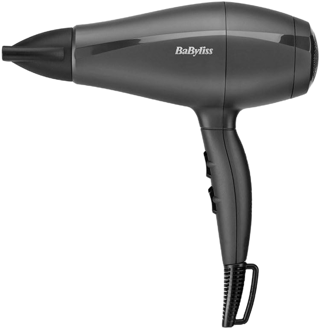 BABYLISS HAIR DRYER POWER DRY LIGHT 2000 WATTS, BLACK