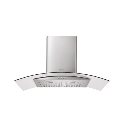 RINNAI COOKER HOOD CHIMNEY GLASS 90CM