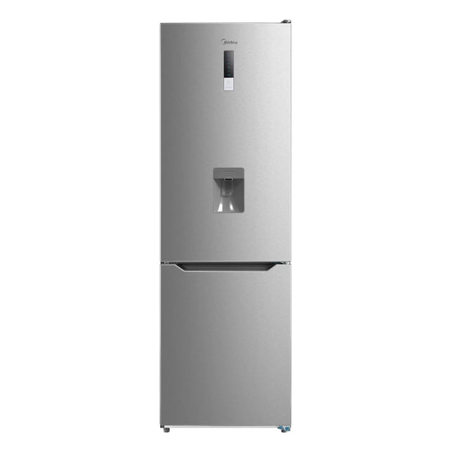 MIDEA REFRIGERATOR BOTTOM MOUNT 310LTS NO FROST WITH DISPENSER SILVER (HD-403RWENJ(D)-W