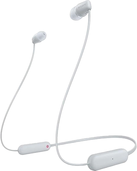 SONY WIRELESS IN-EAR HEADPHONES WHITE