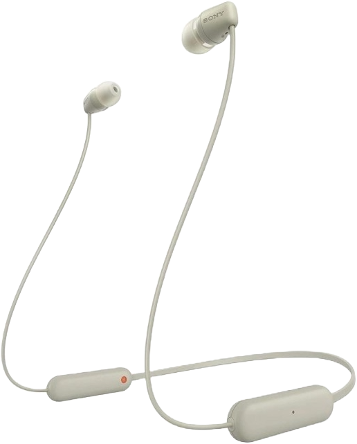 SONY WIRELESS IN-EAR HEADPHONES TAUPE