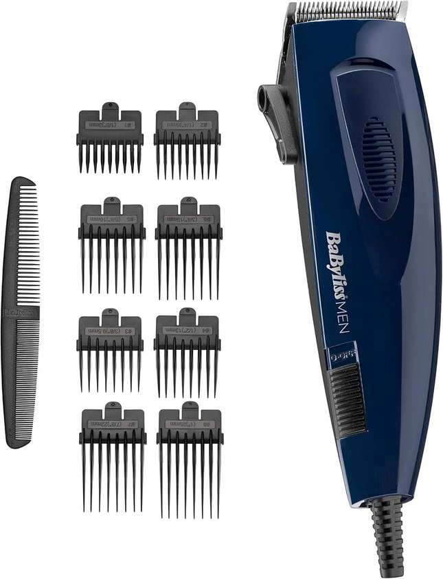BABYLISS MAINS HAIR CLIPPER 45MM CORDED BLUE