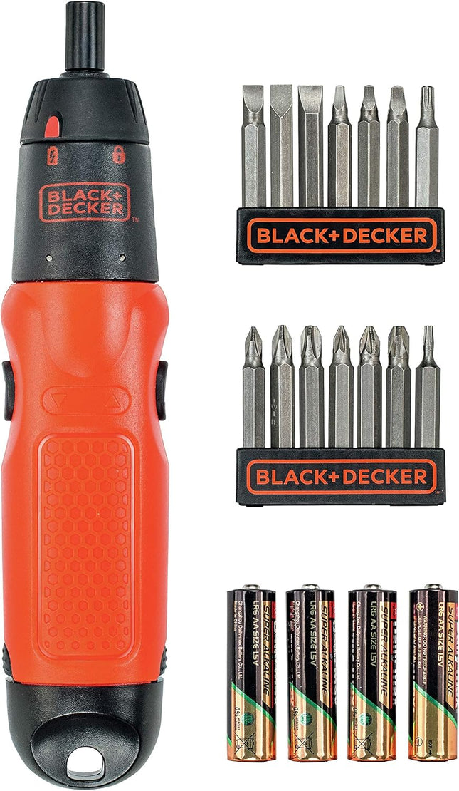 BLACK&DECKER 19 PIECES SCREWDRIVING BLISTER + KC9006 A7073-XJ
