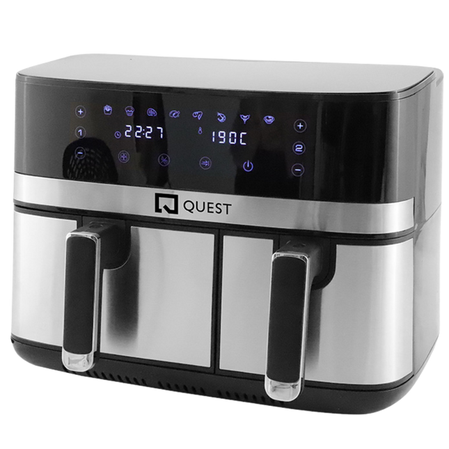 QUEST DUAL AIR FRYER 5.5L + 3.5L