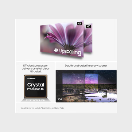 SAMSUNG TELEVISION 55" 4K UHD