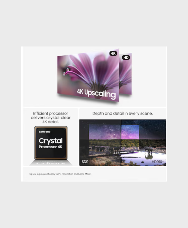 SAMSUNG TELEVISION 55" 4K UHD