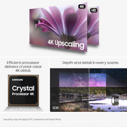 SAMSUNG TELEVISION 65" 4K UHD