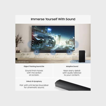 SAMSUNG TELEVISION 55" 4K UHD