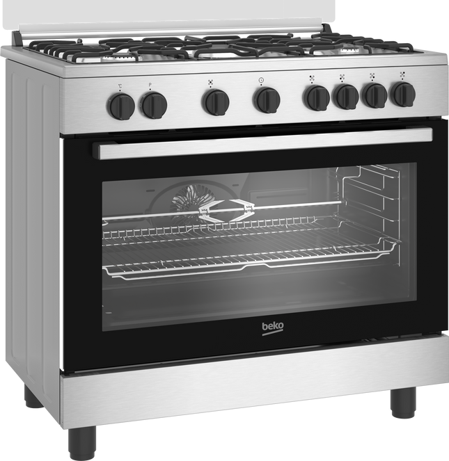 BEKO FREE STANDING COOKER CAST IRON BGM 12125 EX