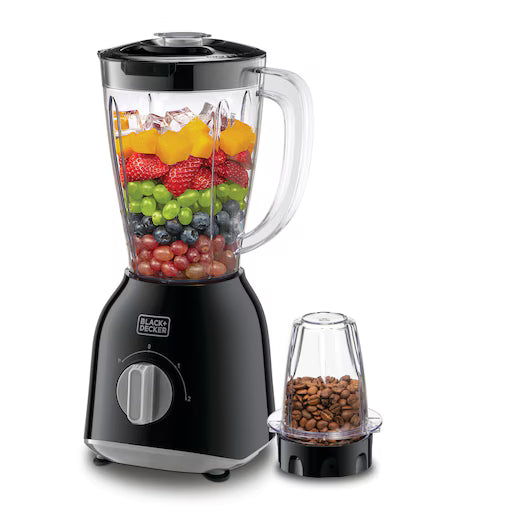 BLACK+DECKER BLENDER WITH GRINDER 400W BLACK BX365J-B5