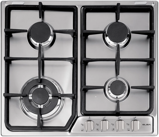 ELBA BUILT-IN-STOVE 4 GAS BURNERS EF65-445 X.1