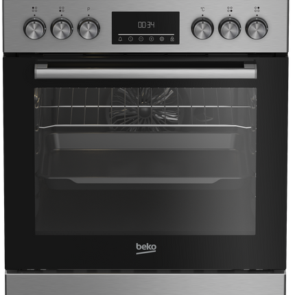 BEKO COOKER 4 GAS BURNERS FBE62320XDL