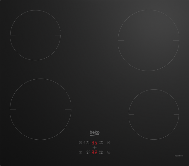 BEKO BUILT IN HOB 60CM INDUCTION HII 64401 MT