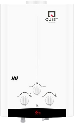 QUEST GAS WATER HEATER 6L JSD12-6CL