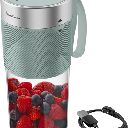 MOULINEX BLENDER PORTABLE ON THE GO BLUE