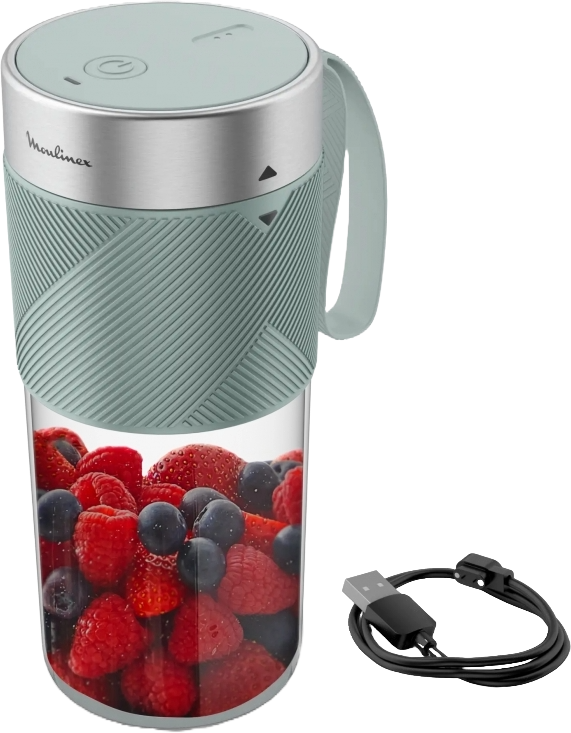 MOULINEX BLENDER PORTABLE ON THE GO BLUE