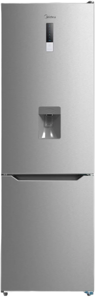MIDEA REFRIGERATOR BOTTOM MOUNT 310L NO FROST INVERTER WITH WATER DISPENSER